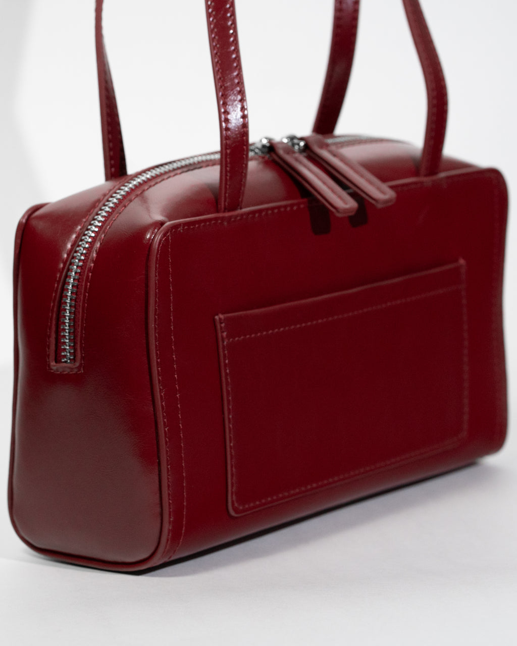 The Box Bowler in Dark Cherry