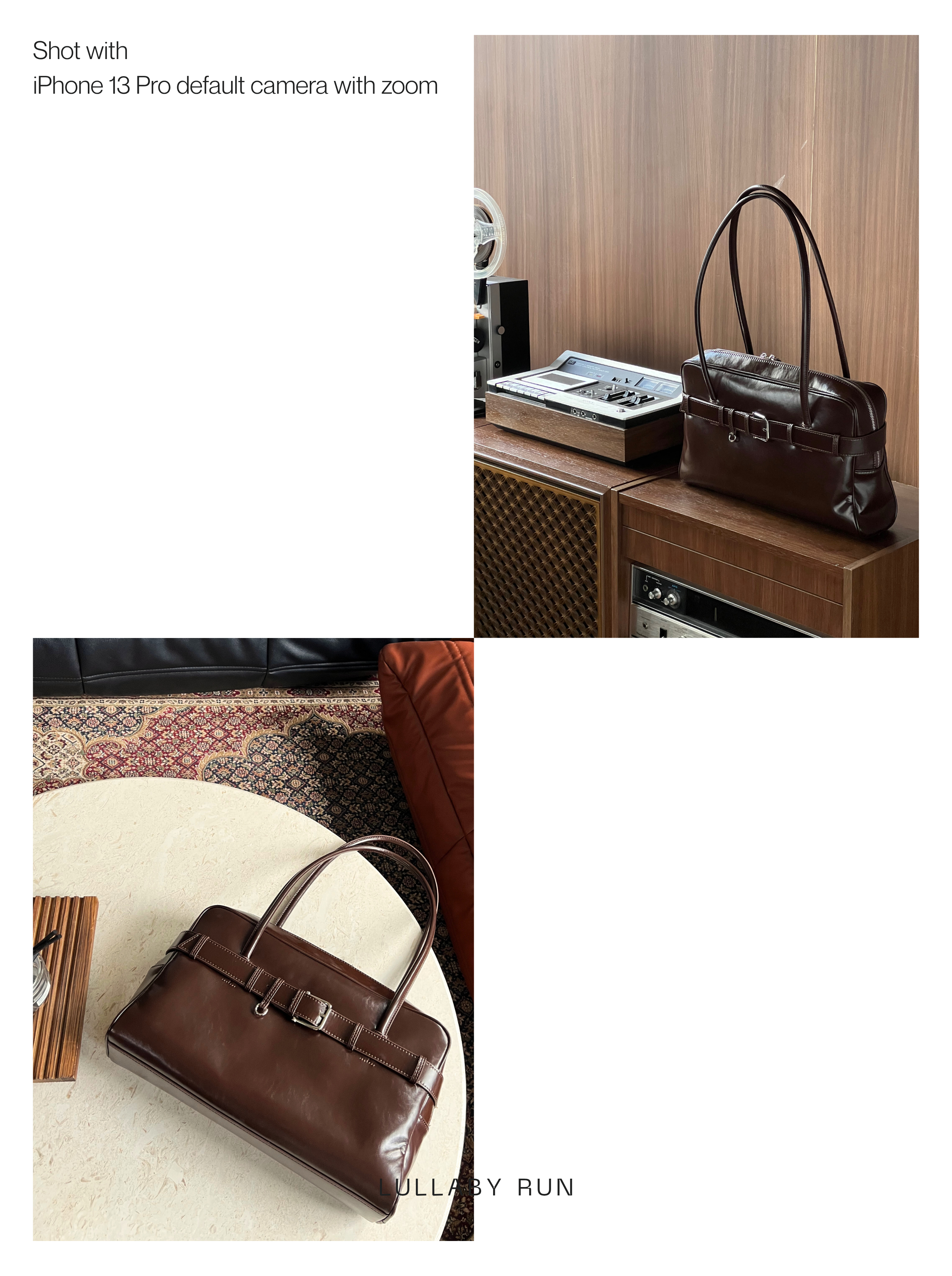 [PRE-ORDER] The Archive Bowler (Belted Ver.) in Dark Chocolate