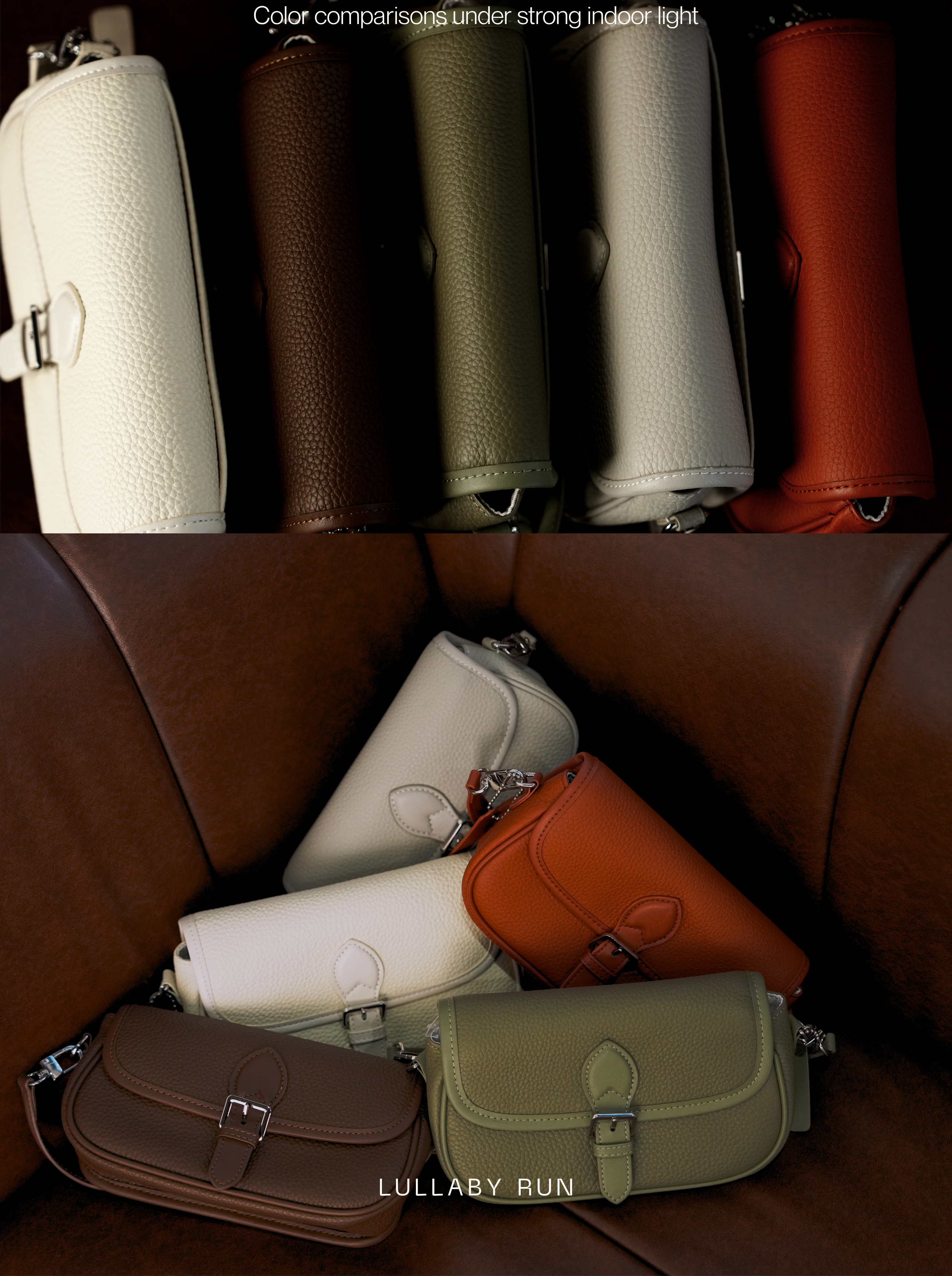 The Buckle Baby in Rust Orange