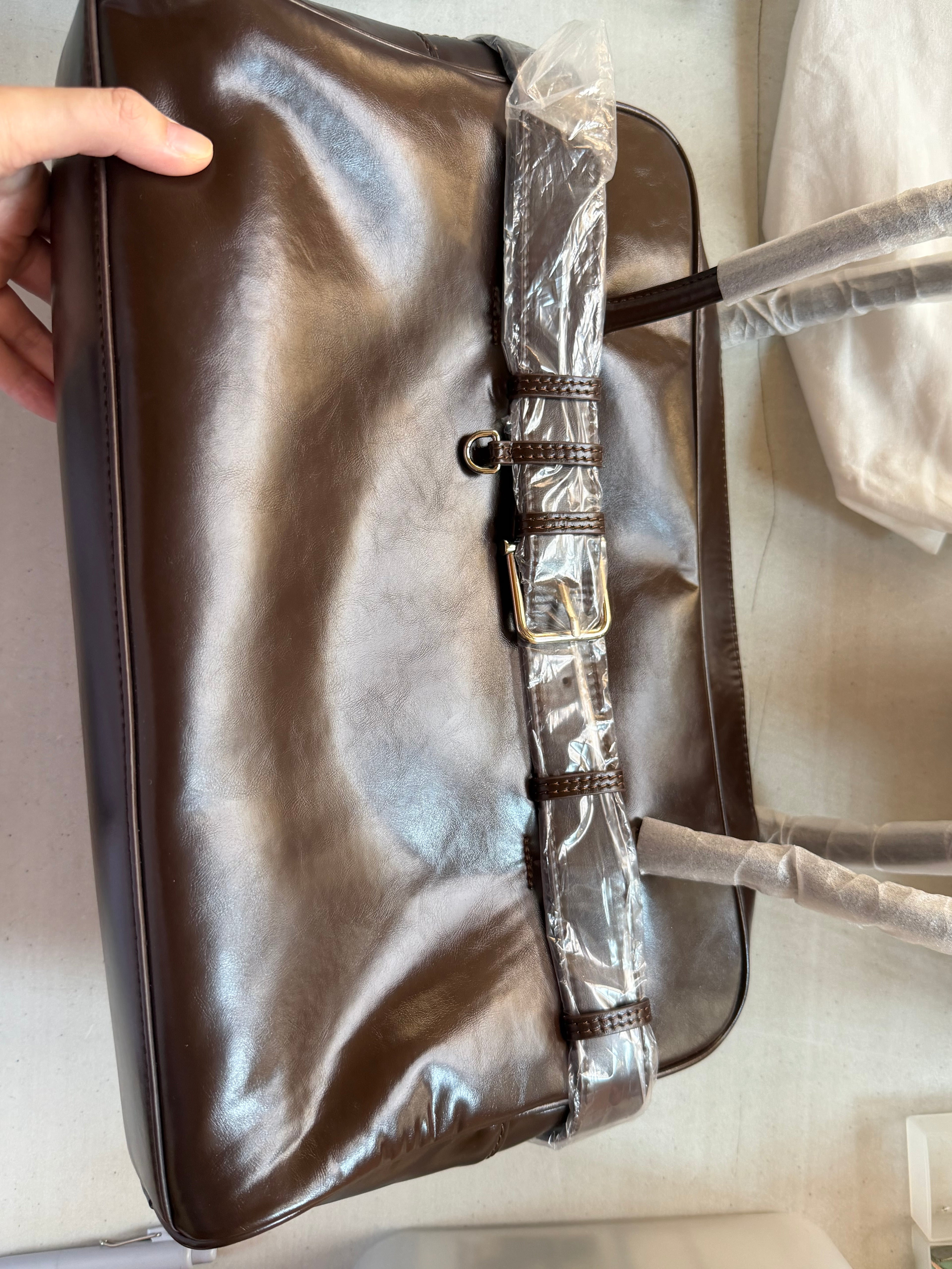 [QC] The Archive Bowler (Belted Ver.) in Dark Chocolate