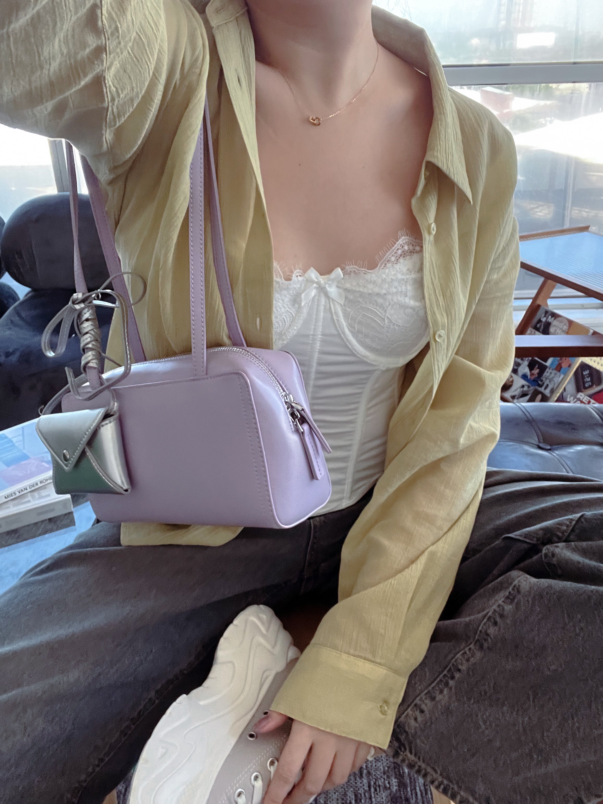 [QC-1] The Box Bowler (No.7 Lilac)
