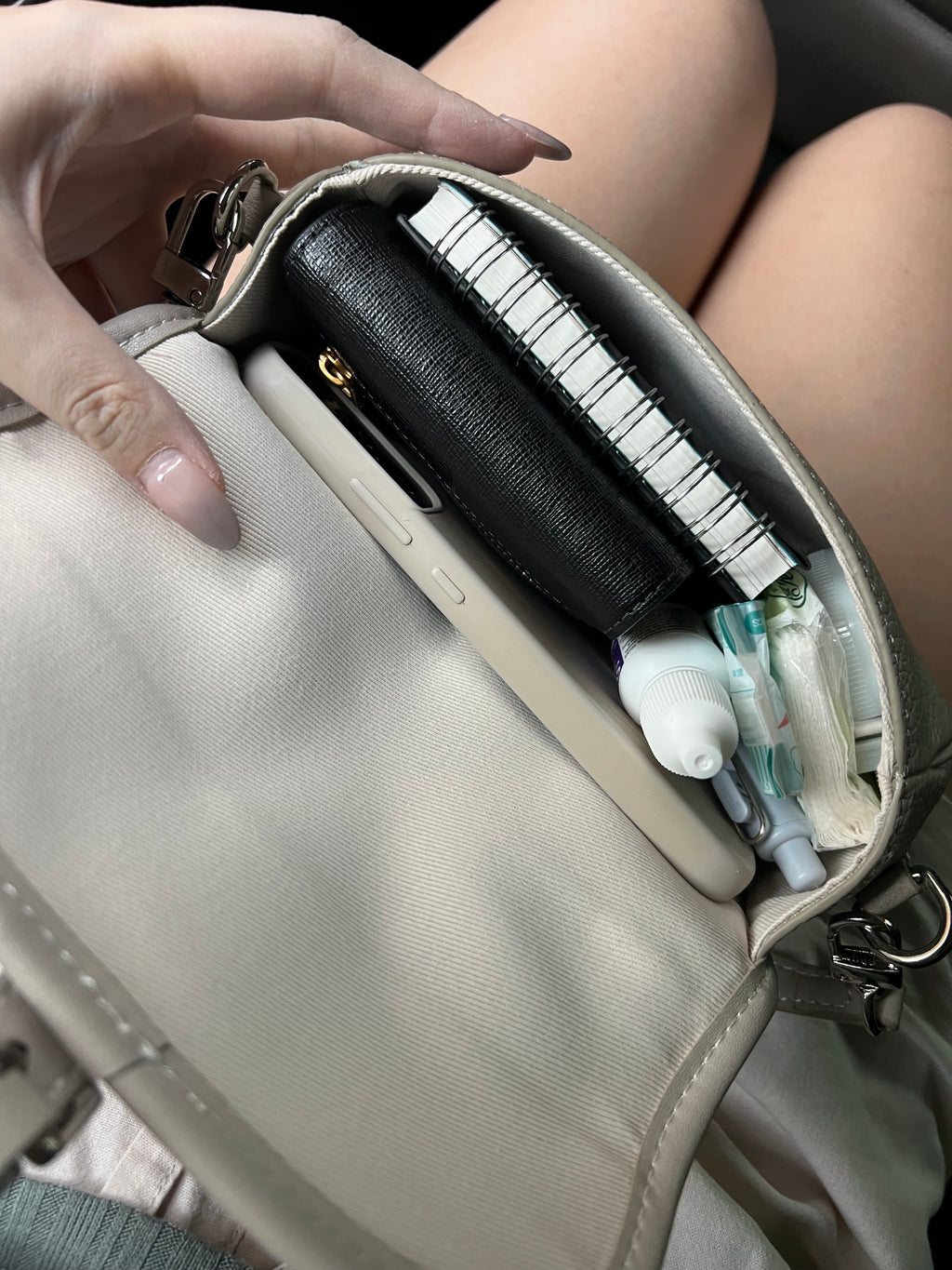 The Buckle Baby in Moss Green