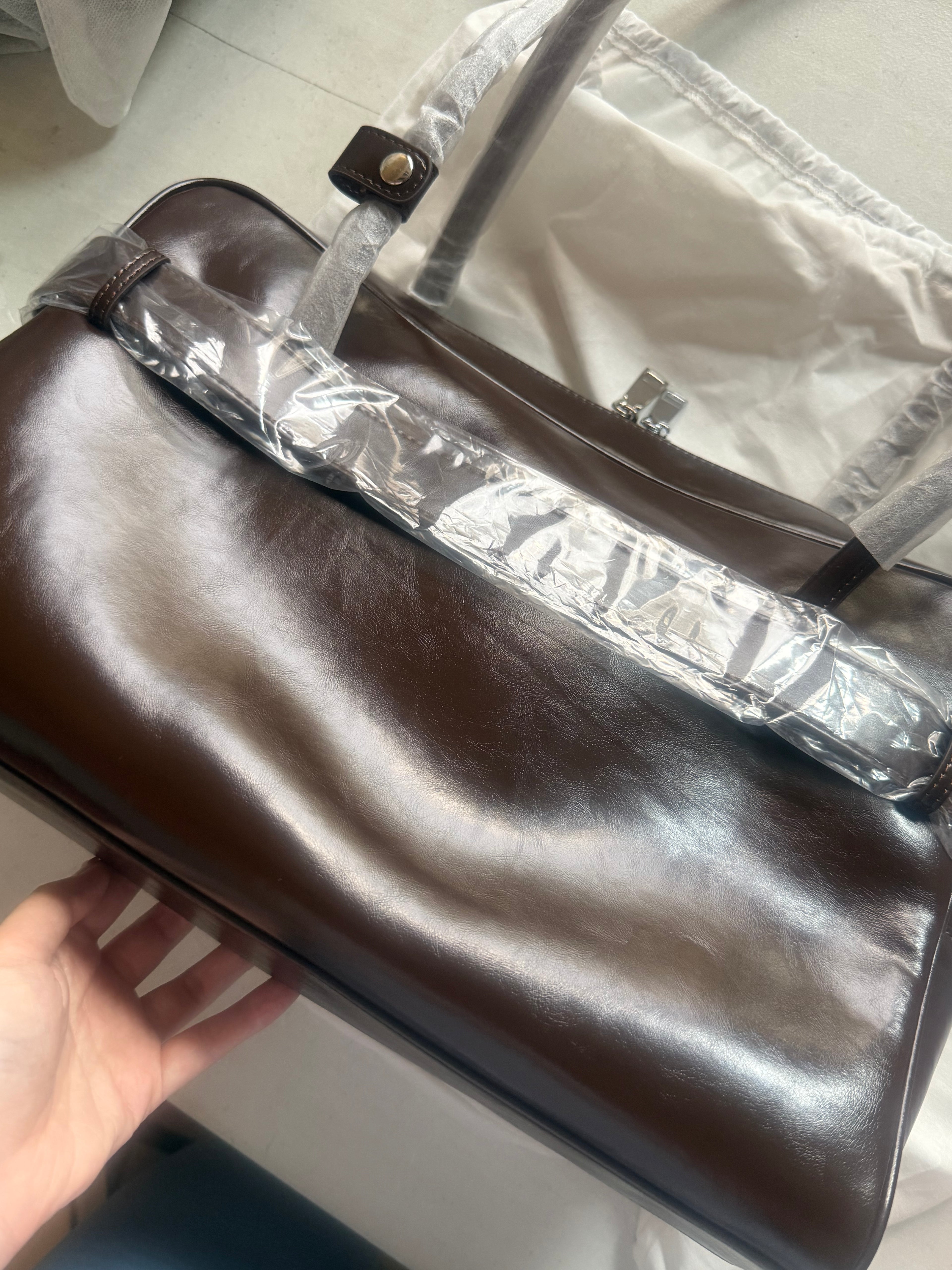 [QC] The Archive Bowler (Belted Ver.) in Dark Chocolate