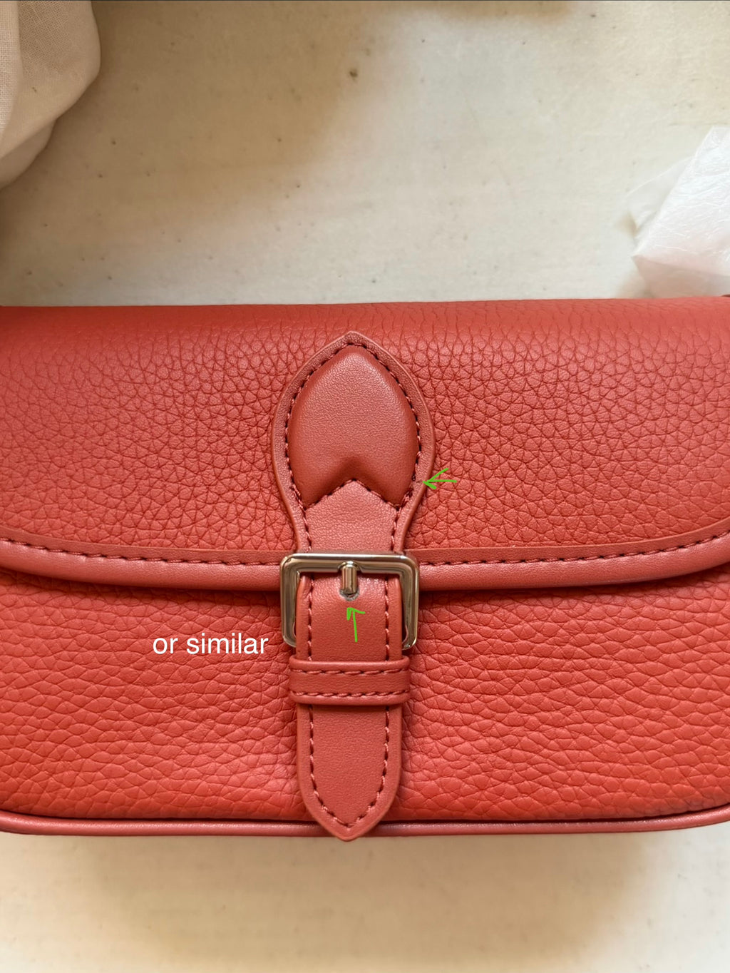 [QC] The Buckle Baby in Rust Orange