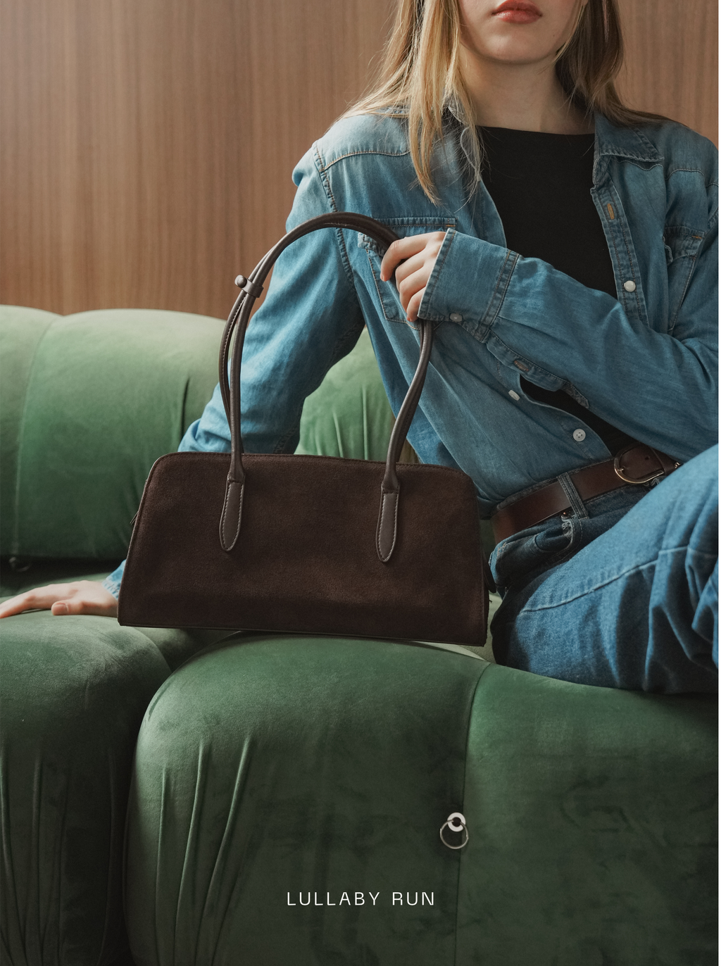 The Dune Midi in Mocha Brown