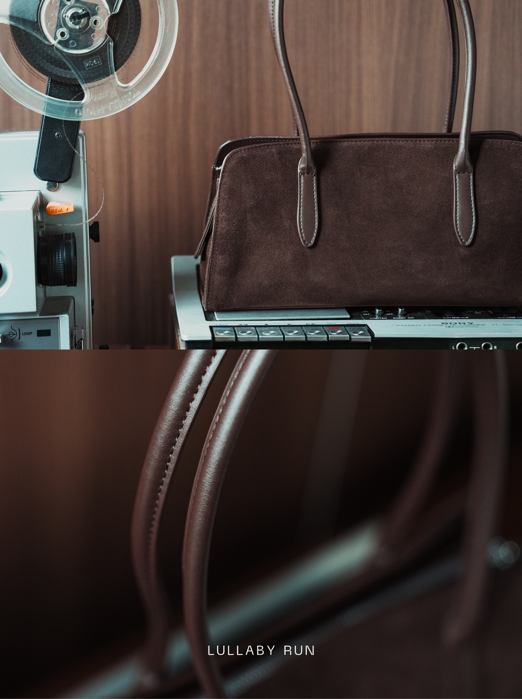 The Dune Midi in Mocha Brown